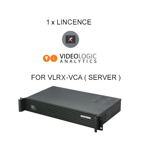 VLRX-VCA - Licencia EQUIPO SERVER de análisis de vídeo 1 canal (Visibles y térmicas)