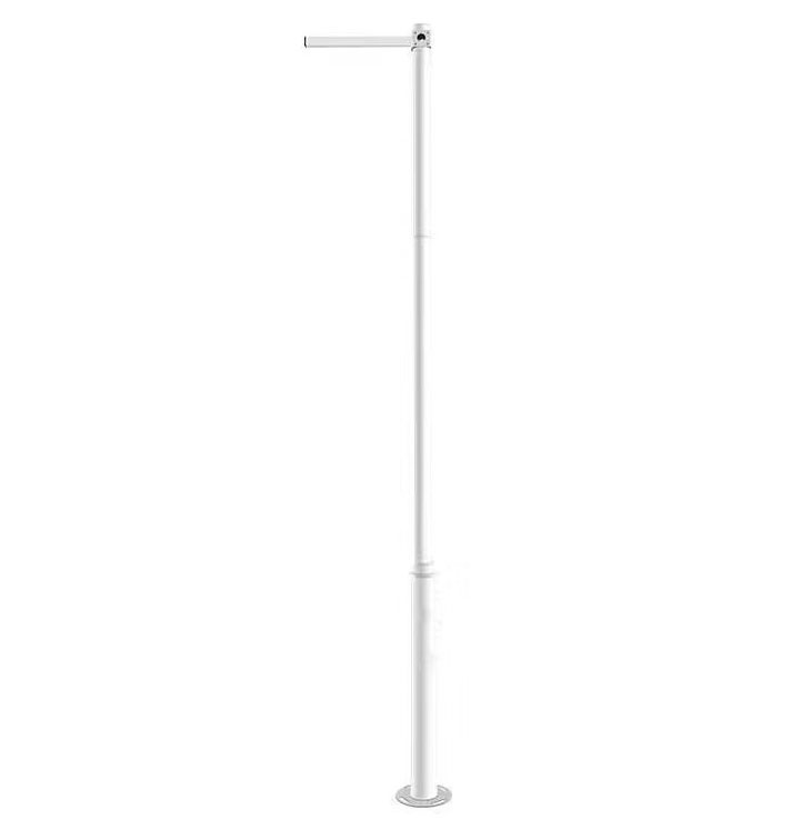 BSCPOLE35W - Mástil Desmontable para CCTV de 3.5 metros Color Blanco