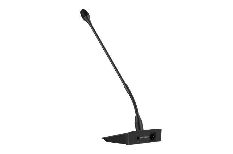 Hikvision Micrófono Compacto cuello de cisne con altavoz · Ref. DS-QAE0MG0G1