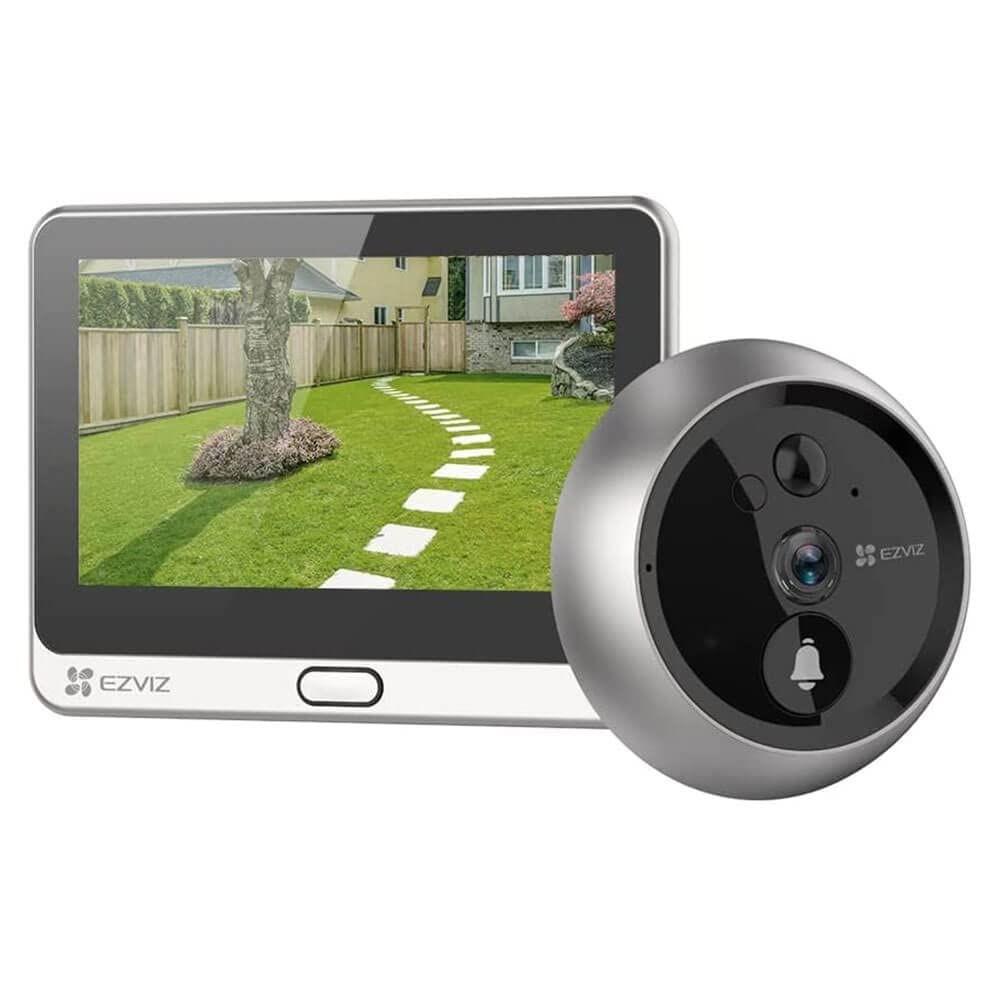 EZVIZ Mirilla y timbre inteligente inalámbrico 3MP 2mm Gran angular PIR · Ref. CS-DP2