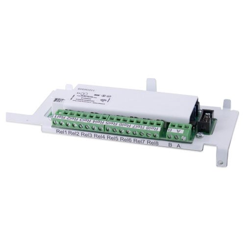 FD4201/8 - Módulo con 8 salidas de relé + Interface RS232/485 para central Unipos FS4000-8