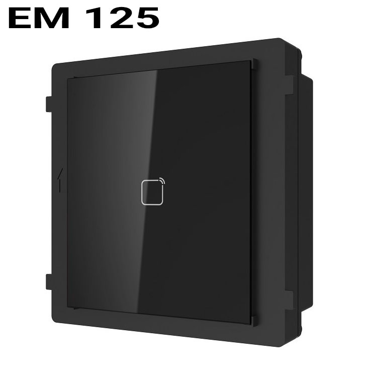 DS-KD-E - Módulo de apertura tarjetas EM 125khz para videoportero modular IP superficie/empotrado Hikvision