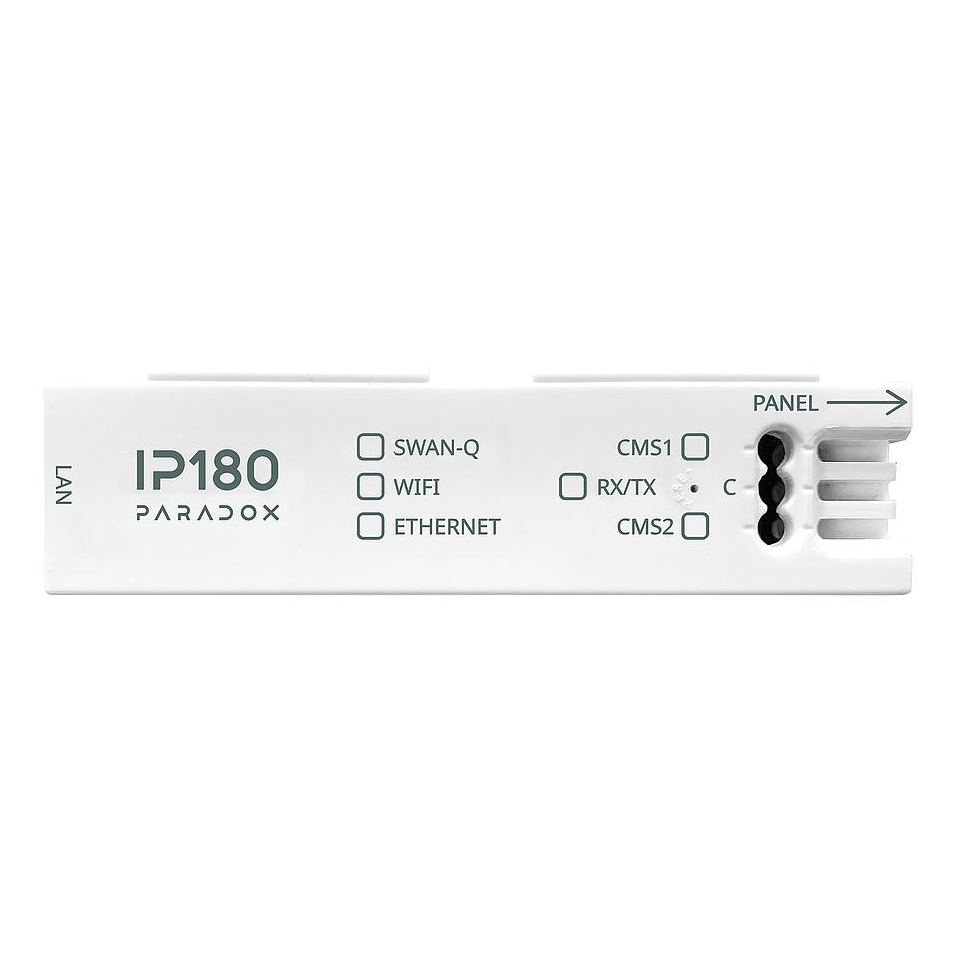 Paradox Módulo de comunicación por Internet IP180 Cable Ethernet RJ45 · Ref. IP180-IP