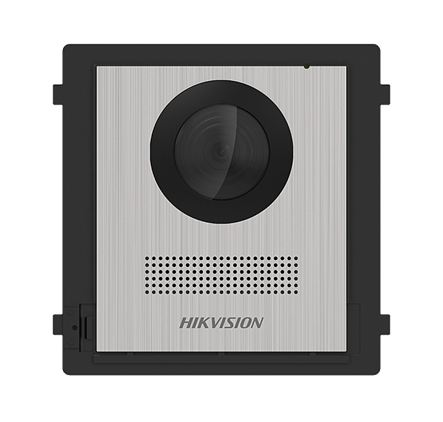 DS-KD8003-IME1(B)/NS - Módulo de puerta / Placa calle Cámara 2MP serie KD8  Acero Inox Superficie/Empotrado Hikvision