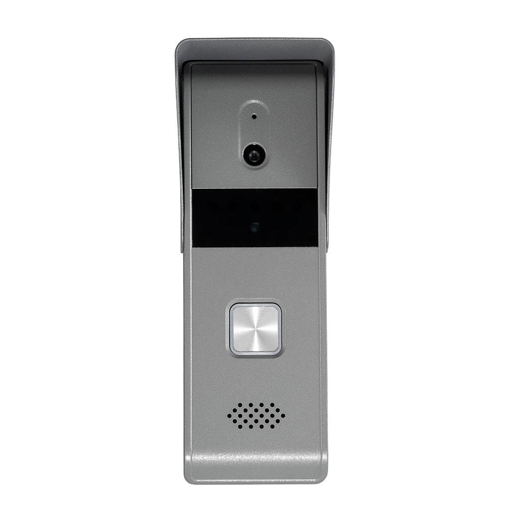 Hikvision Módulo Frente de Calle Analógico Adicional para Videoportero Analógico Aluminio · Ref. DS-KB2421T-IM