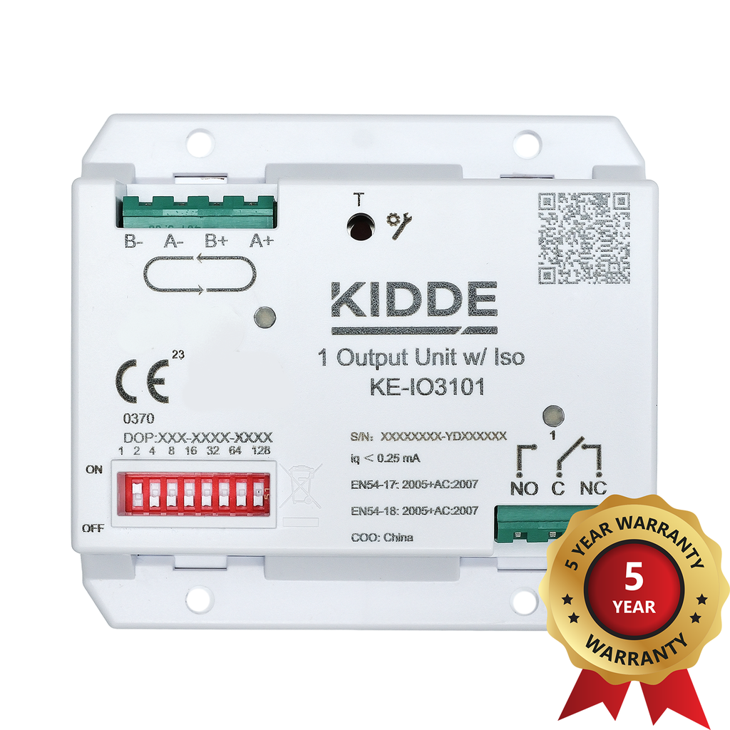 KE-IO3101 - Módulo inteligente direccionable de 1 salida con aislador