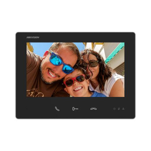 Hikvision Monitor 2 hilos HD de interior para videoportero 7" 4 botones · Ref. DS-KH7300EY-TE2