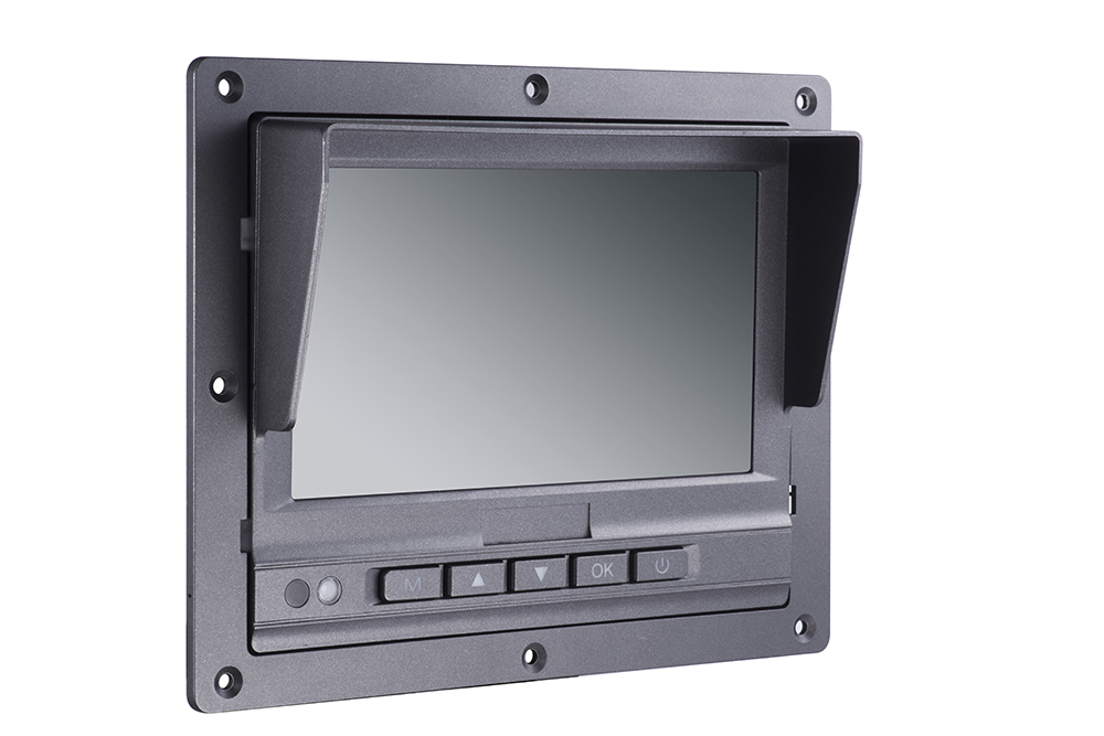 Hikvision Monitor LCD 7" Móvil 3CH 2CH Alarma Montaje Bracket · Ref. DS-MP1301/Bracket (AE)
