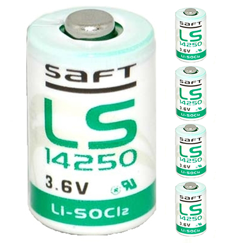 Pila litio LS14250 Saft 3,6V 1/2AA · Ref. BAT-LS14250