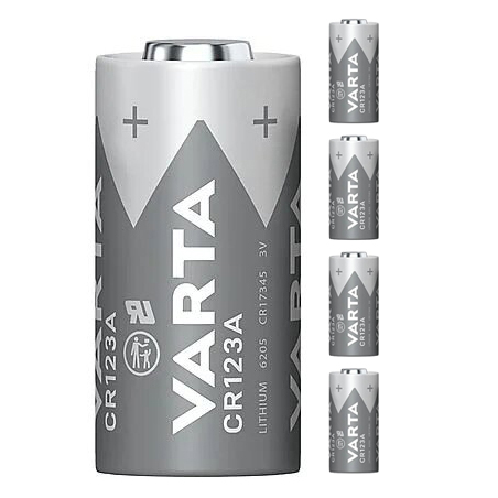 CR123 - Pila litio Varta CR123A 1630 mAh