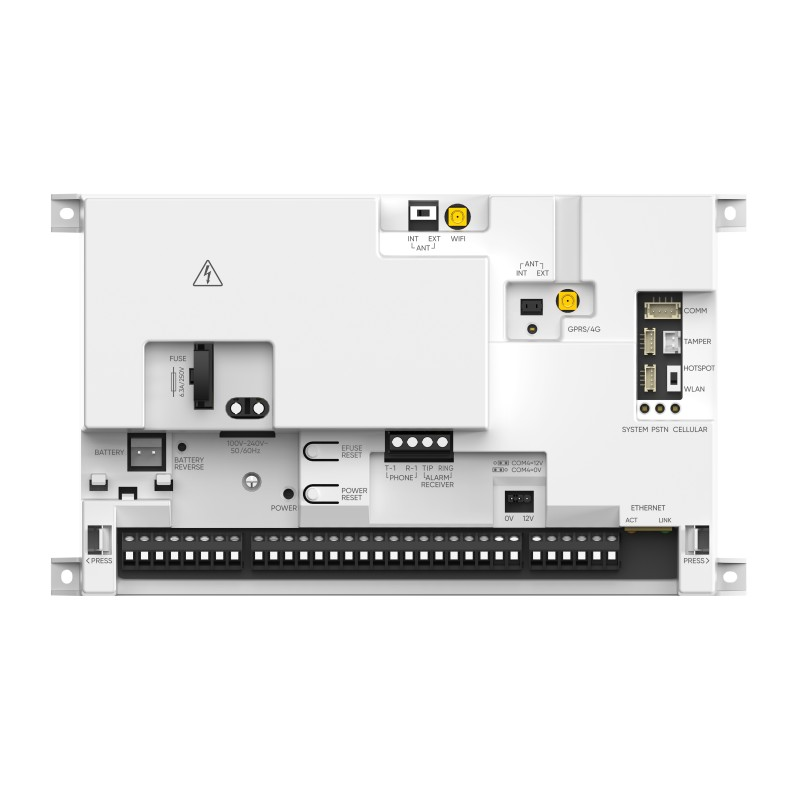 Hikvision Placa panel control AX-Hybrid Pro 96 zonas · Ref. DS-PA502-96
