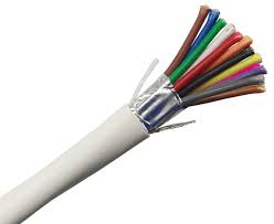 Rollo 100m de cable flexible 12 hilos apantallado libre halógenos (12x0,22 AL/M HF) · Ref. BSC21548