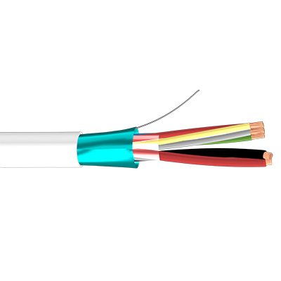 BSC21551 - Rollo 100m de cable flexible 8+2 hilos apantallado libre halógenos (AL/M 8x0,22+2x0,75 HF)
