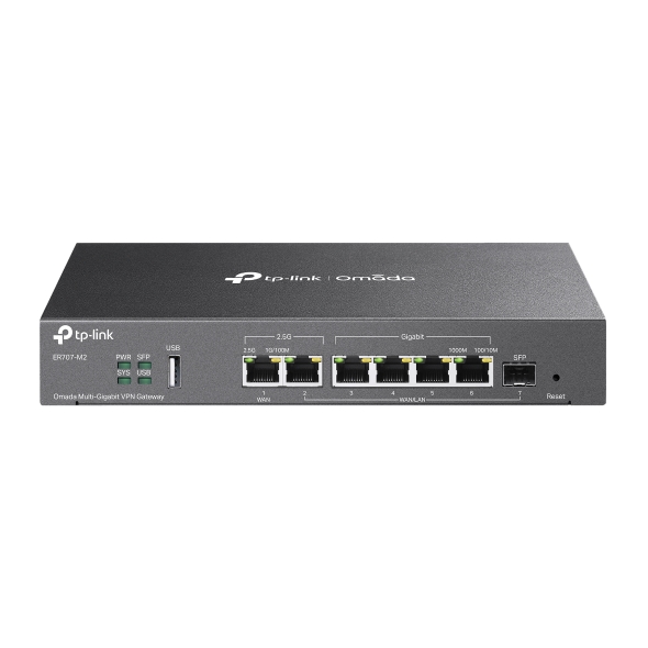 TP-Link Router VPN Omada Multi-Gigabit 6 puertos · Ref. ER707-M2