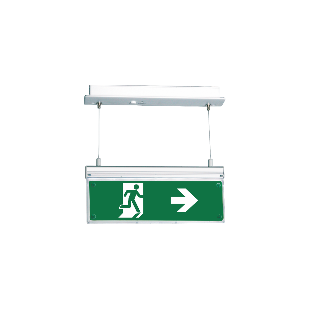 Señal de seguridad con iluminación LED interna 3 horas · Ref. SLD-28/DZ