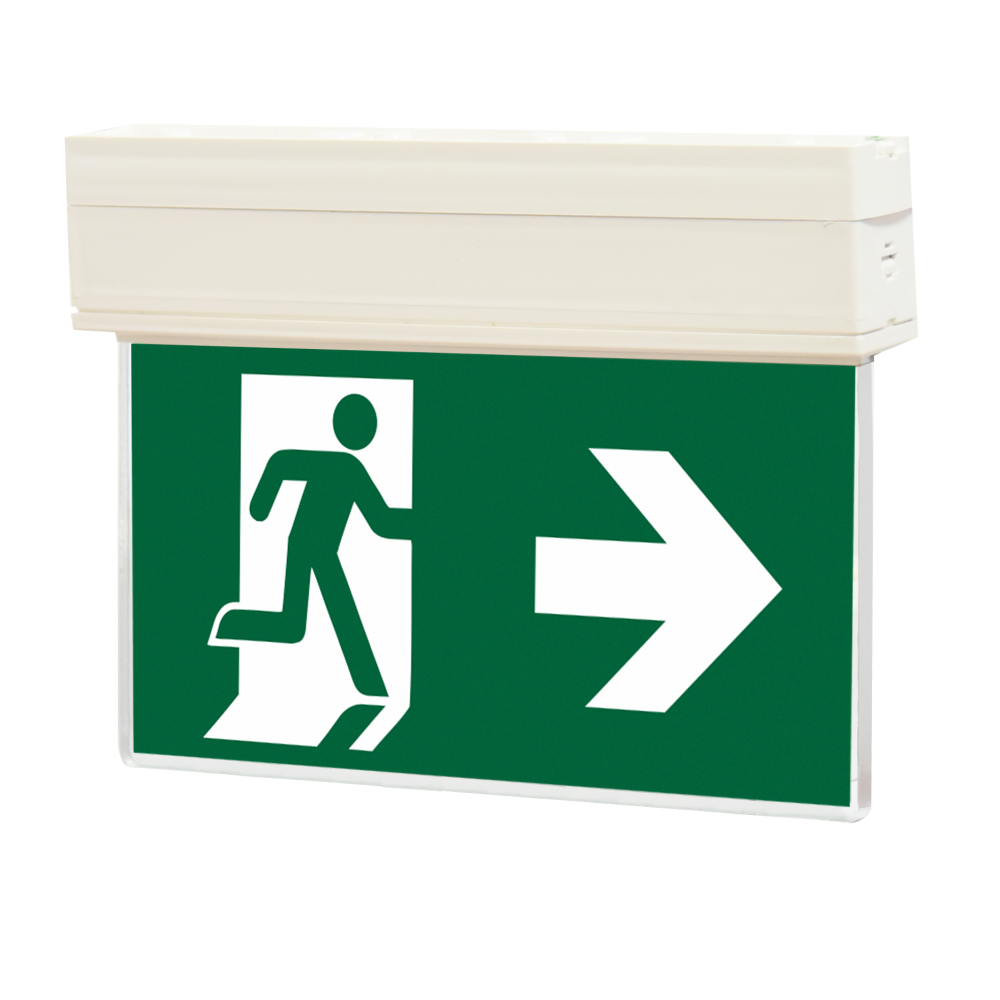 Señal de seguridad iluminada internamente con LED 3h · Ref. KLD-22