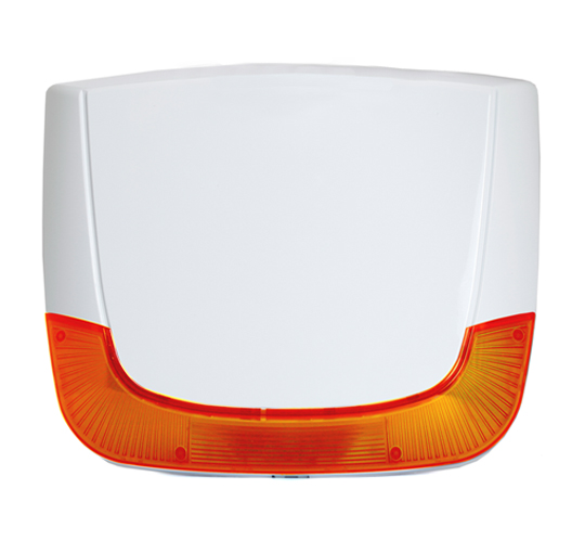 Risco Sirena Exterior Lumin8 Vía Radio Bidireccional Autónoma Lente Ámbar · Ref. RWS401A8000B