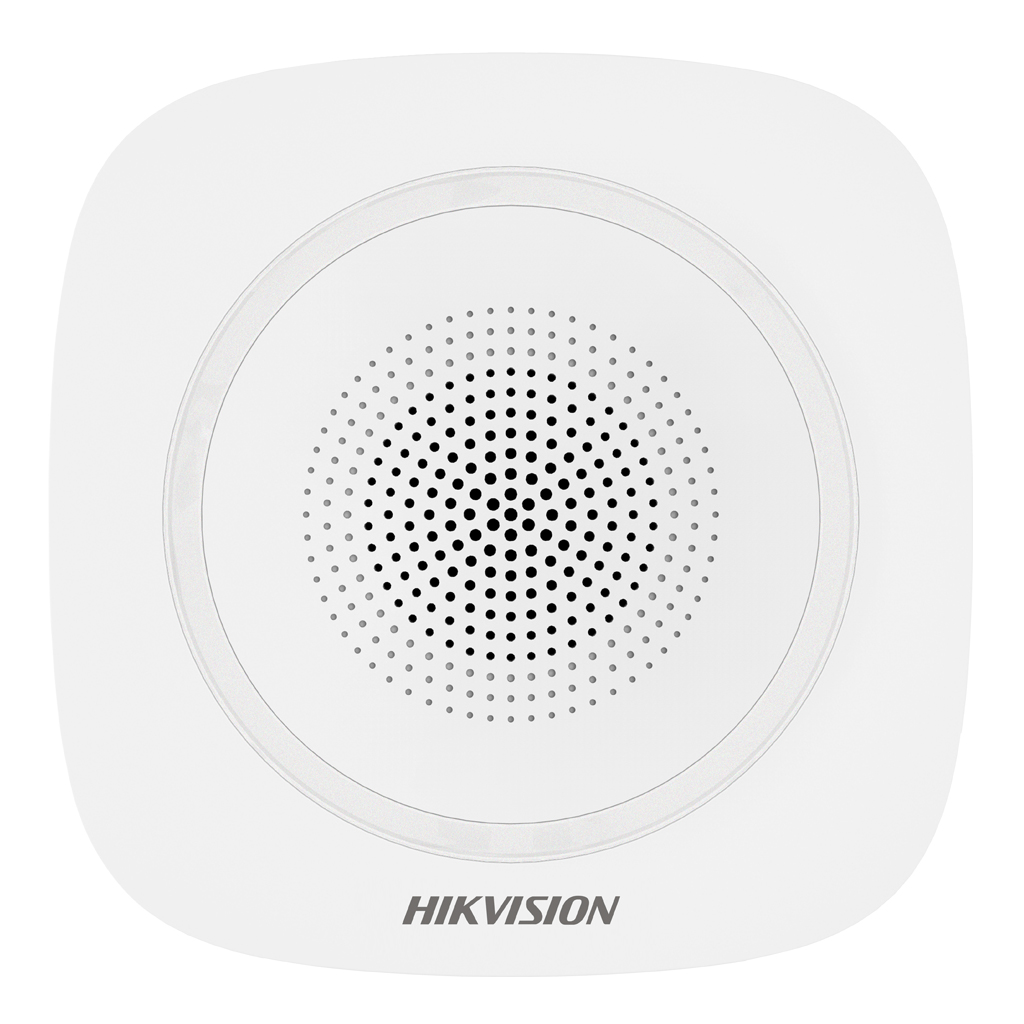 DS-PS1-I-WE(B)
(Blue Indicator) - Sirena inalámbrica de interior compatible 868 Mhz Hikvision AXPRO Indicador Azul