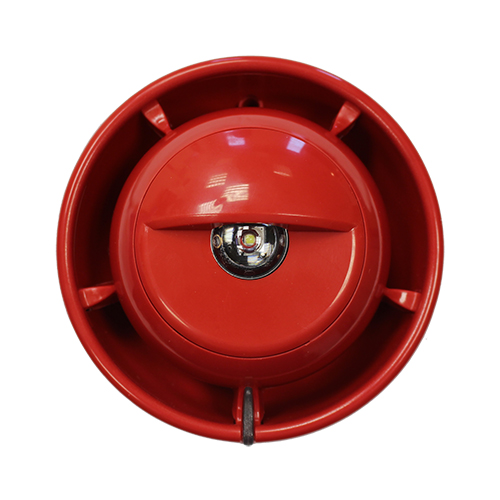 SC-32-0110-0001-99 - Sirena SmartCell Roja y Baliza de Pared (VAD Rojo)