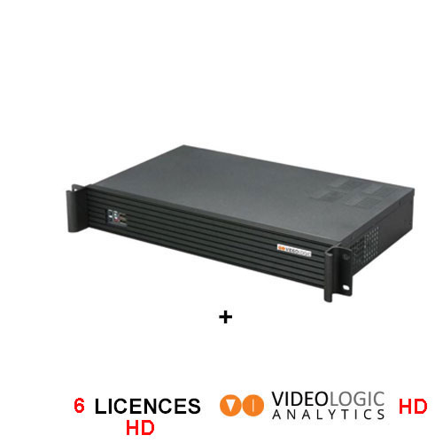 VLRXP5-VCA06 - Sistema análisis vídeo HD activado para 6 canales ampliable a 12. Incluye Servidor I5 enracable con módulo de relés integrado