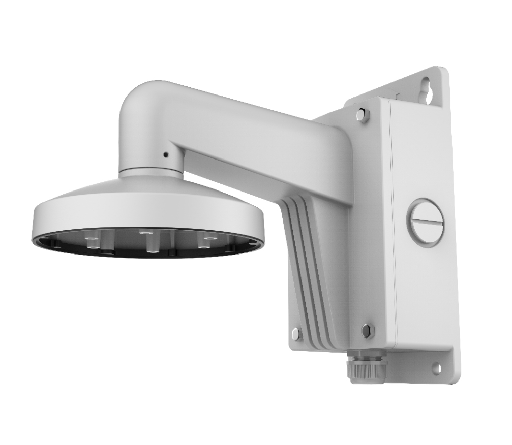 Hikvision Soporte de pared para cámaras domo con caja de conexión · Ref. DS-1473ZJ-155B