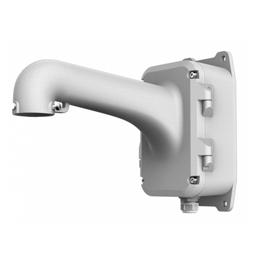 Hikvision Soporte para pared con caja de conexiones y espacio para fuente de 24VAC / 3A · Ref. DS-1604ZJ-box