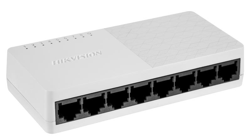 DS-3E0508D-O - Switch 8 compacto puertos básico Gigabit