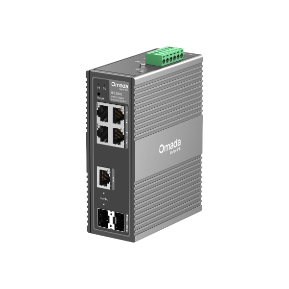 TP-Link Switch Industrial Omada Gestionable 6 Puertos Gigabit · Ref. IES206G