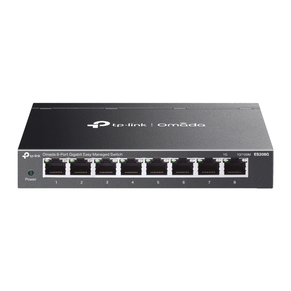 TP-Link Switch Omada Gestionable 8 Puertos Gigabit · Ref. ES208G
