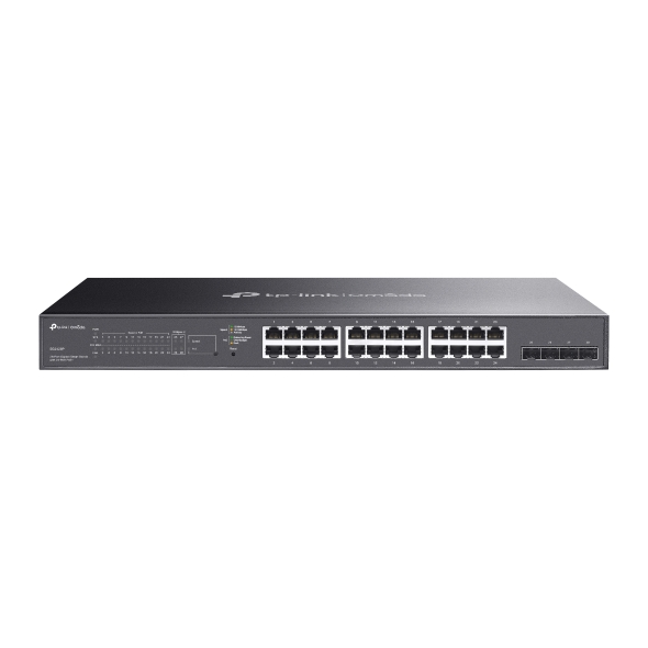 TP-Link Switch Omada inteligente 28 puertos Gigabit, con 24 puertos PoE+ · Ref. SG2428P