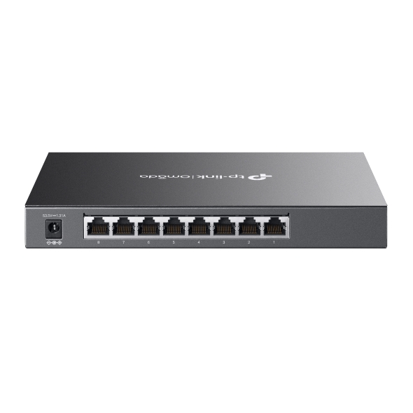TP-Link Switch Omada inteligente 8 puertos Gigabit, con 4 puertos PoE+ · Ref. SG2008P