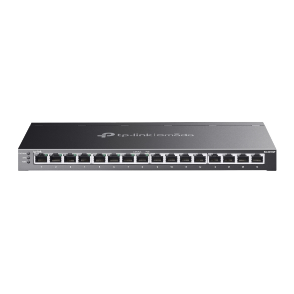TP-Link Switch Omada Smart 16 puertos Gigabit, con 8 puertos PoE+ · Ref. SG2016P