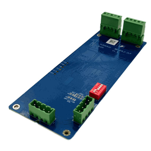 Jade Bird Tarjeta de expansión de 2 lazos para centrales JBE-P2L1.4LE y JBE-P2L1.2LE+IO · Ref. JBE-P2L2-2LP