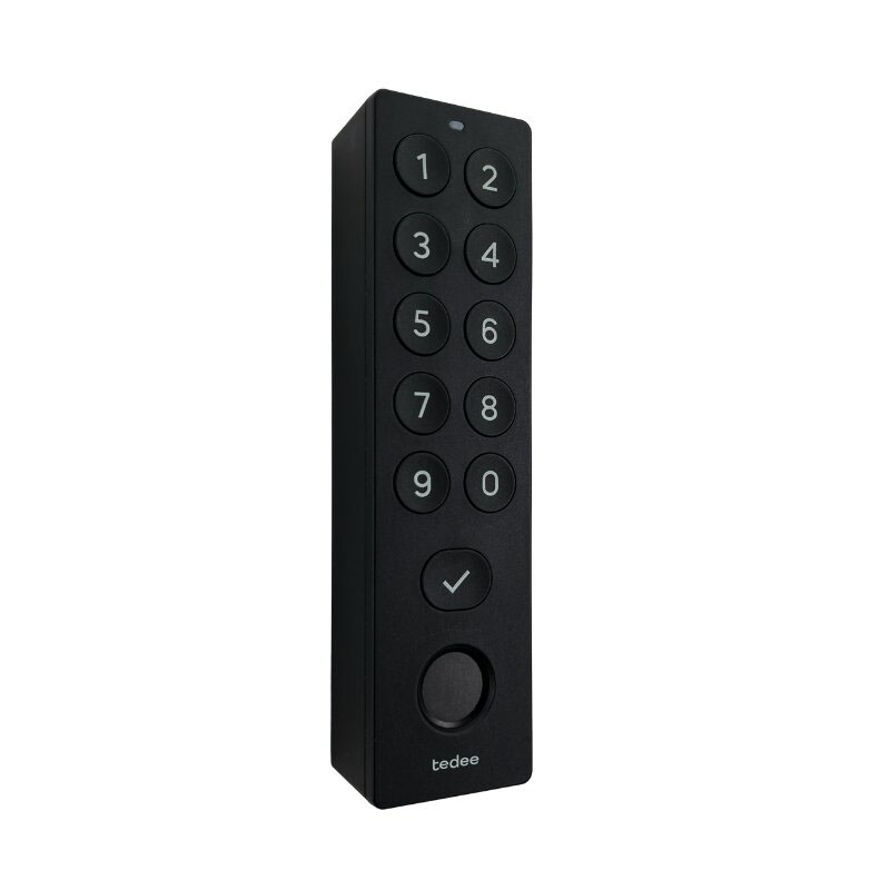 KEYPAD NEW Biometric+NFC - Teclado biométrico inteligente inalámbrico Keypad PRO color negro Huella y PIN