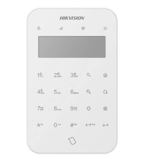 DS-PK501LTM-HWE - Teclado Cableado BUS para AX-Hybrid con Pantalla LCD
