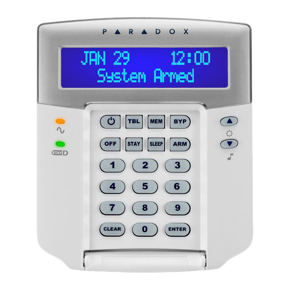 Paradox Teclado de LCD Paradox K32LCD+ cableado de 32 caracteres - English · Ref. K32LCD+ ENGLISH