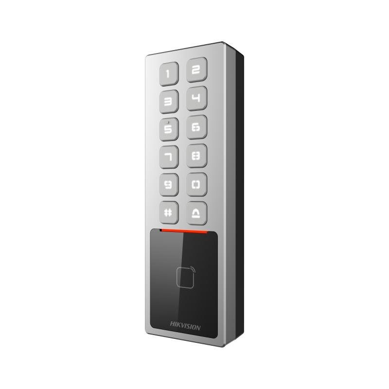 Hikvision Terminal Autónomo Control Accesos lector tarjetas M1 IP65 IK08 · Ref. DS-K1T805MX