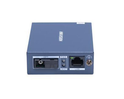 Hikvision Transmisor Convertidor 3Km Fibra óptica Gigabit Monomodo · Ref. DS-3D501T-3