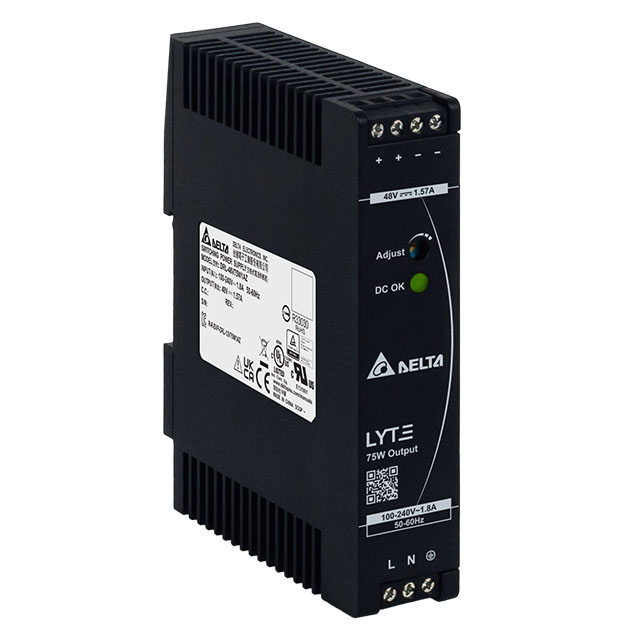 DRL-48V75W1AZ - Unidad de fuente de alimentación industrial de carril DIN LYTE 48V 75W Hikvision