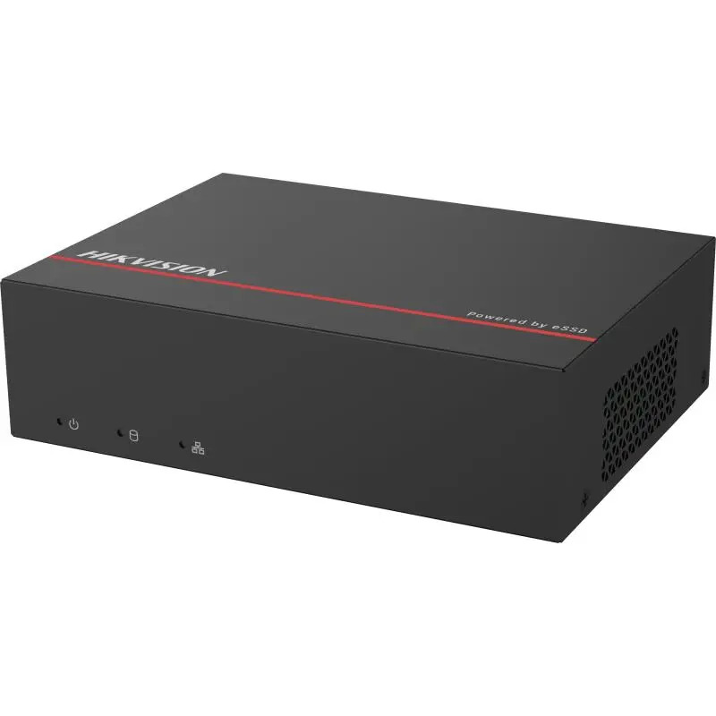 Hikvision Videograbador DVR 5en1 8CH 1080p + 2 IP 5MP 1U Incluye Disco eSSD 512GB · Ref. DS-E08HGHI-XB