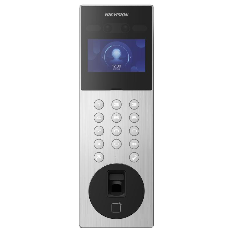 Hikvision Videoportero IP Módulo de puerta con reconocimiento facial con pantalla de 4,3" Aluminio · Ref. DS-KD9203-MFE6