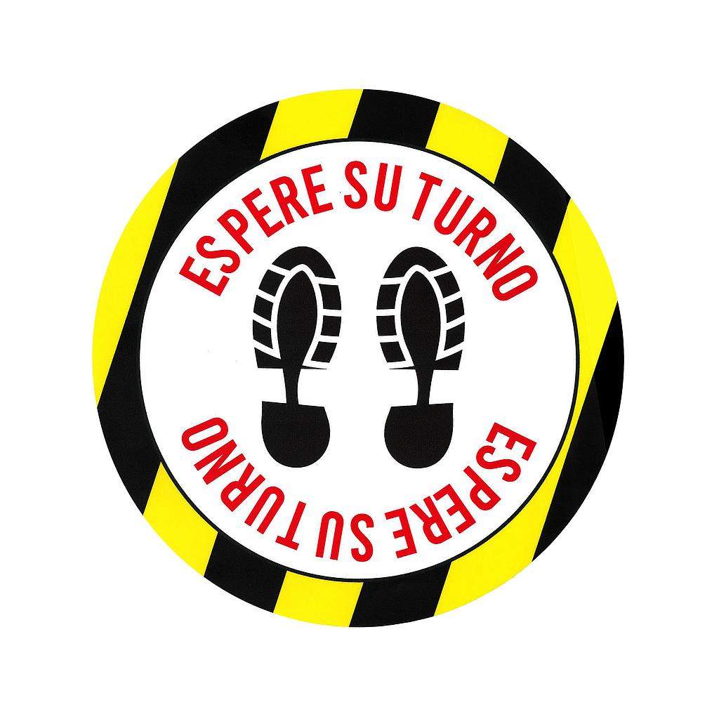 BSC20590 - Vinilo Circular Espere su Turno