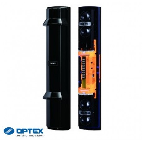 Optex Barrera de infrarrojos 4 haces Protección perimetral 100m Optex SL-350QN