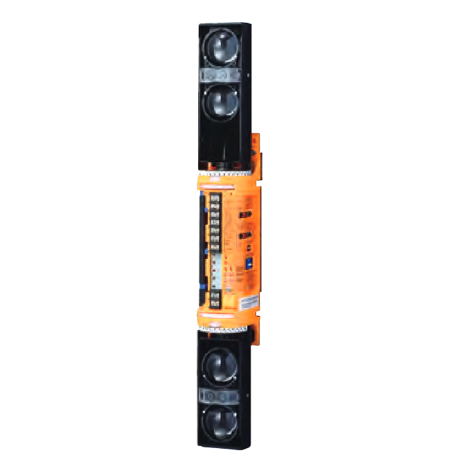 Optex Barreras perimetrales IR de 4 haces para exterior con 100 metros de alcance · Ref. SL-350QDP-BT