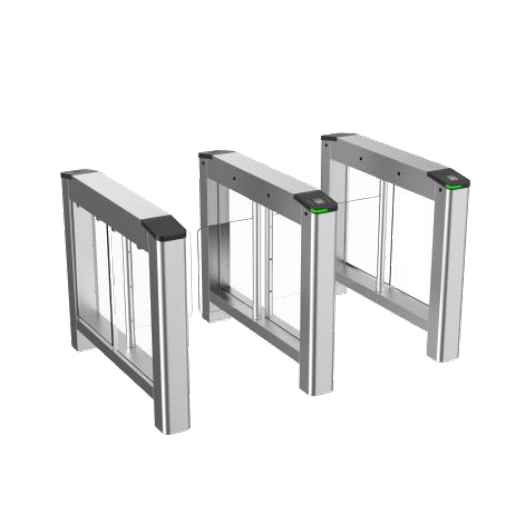 DS-K3B220X-L/M-Dp65 - Barreras/tornos oscilantes 4 pares de detectores LED paso Izquierda M1 Vidrio Acrílico 650mm Hikvision