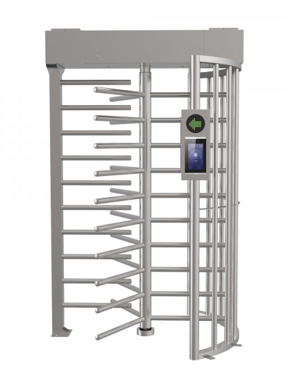 DS-K3H4410-120/Pg-Dm60 - Barrera Torniquete de altura completa para exterior Orificio instalación FRT Acero inoxidable 600mm Hikvision