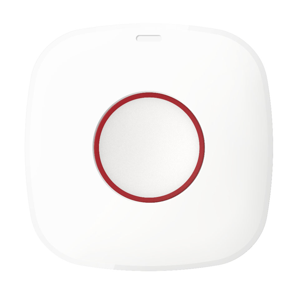 Hikvision Botón de emergencia / pánico Un Botón Inalámbrico AXPRO · Ref. DS-PDEB1-EG2-WE(B)