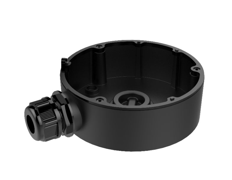 Hikvision Caja de conexiones Black para domo · Ref. DS-1280ZJ-DM18(Black)