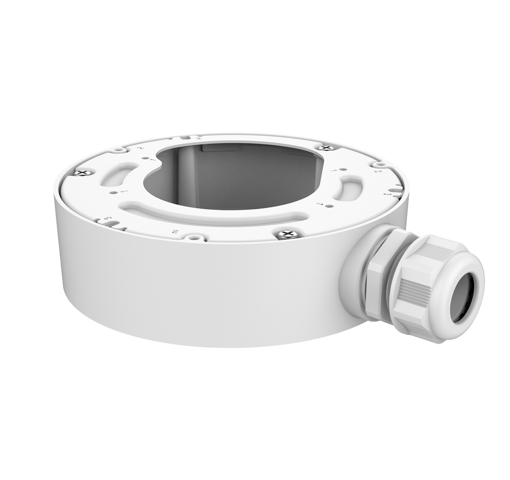 Hikvision Caja de conexiones para cámara Domo Exterior Aluminio · Ref. DS-2280ZJ-WA140