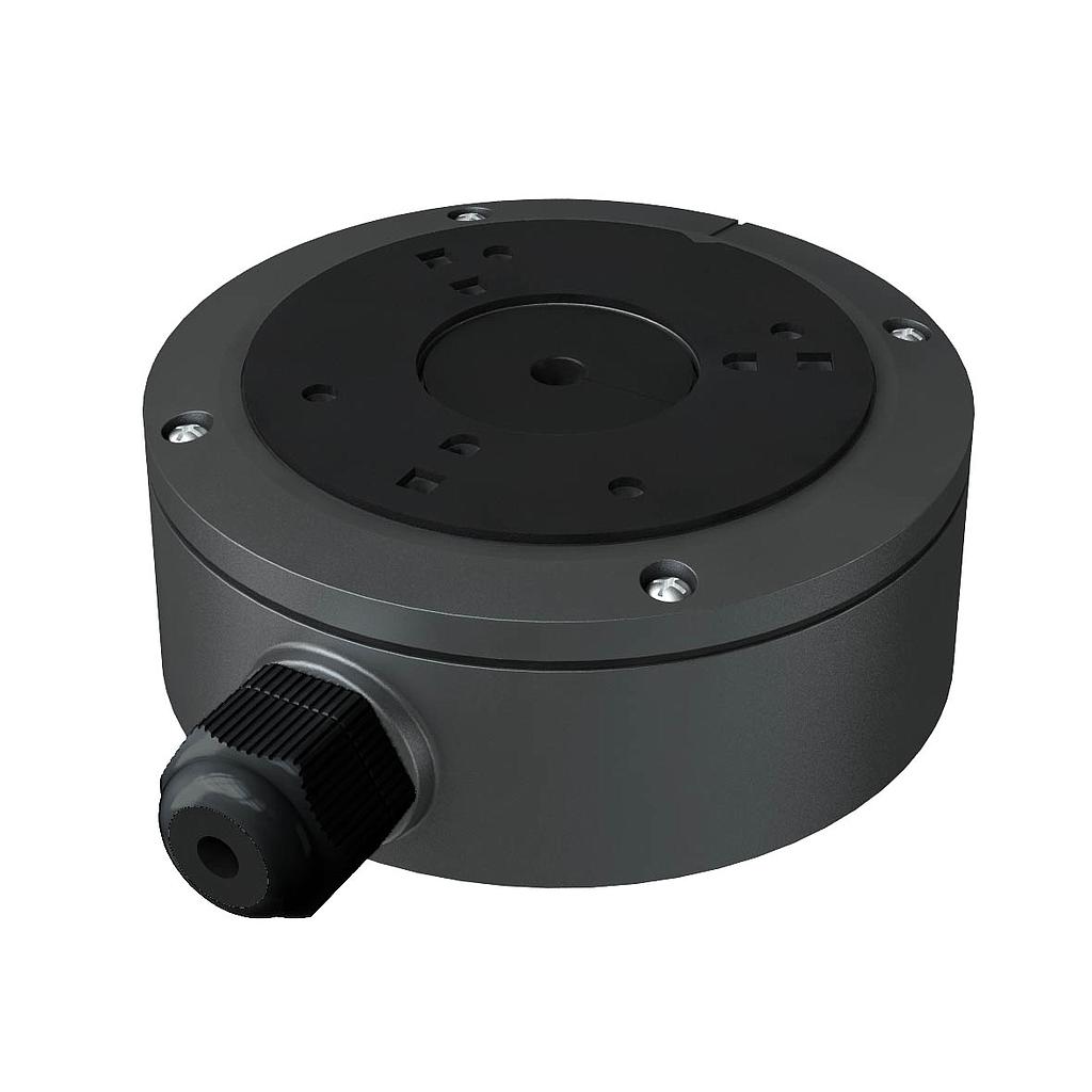 TVT Caja de conexiones para cámaras tubulares y domos Black · Ref. TD-YXH0301-G